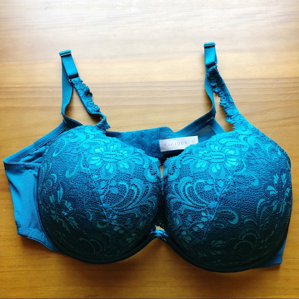 Cacique Lace Plunge Bra